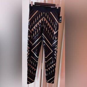 EXPRESS Sequin Legging XS